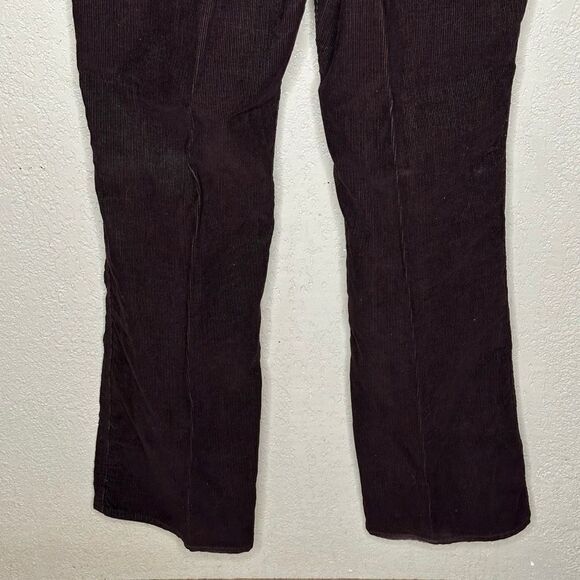 Vintage 70s Levi’s Brown Corduroy Flared Pants 38X36 - Picture 6 of 7